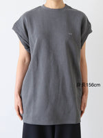 Load image into Gallery viewer, ALWEL オーバーサイズドスリーブレスクルー
