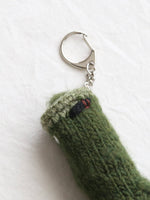 画像をギャラリービューアに読み込む, R&amp;D.M.Co- グリーンブーツキーホルダー [7658]
