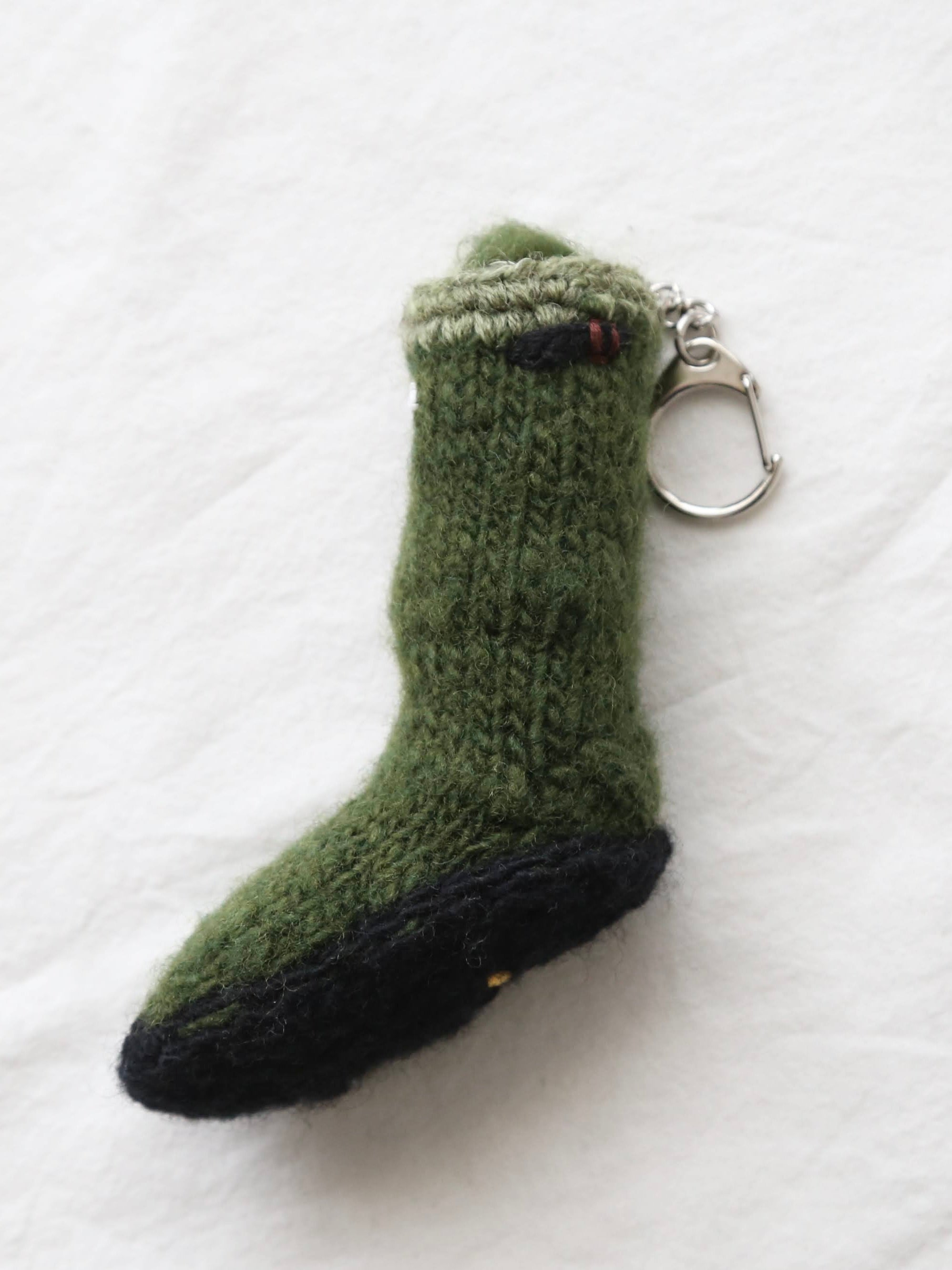 R&D.M.Co- グリーンブーツキーホルダー [7658]