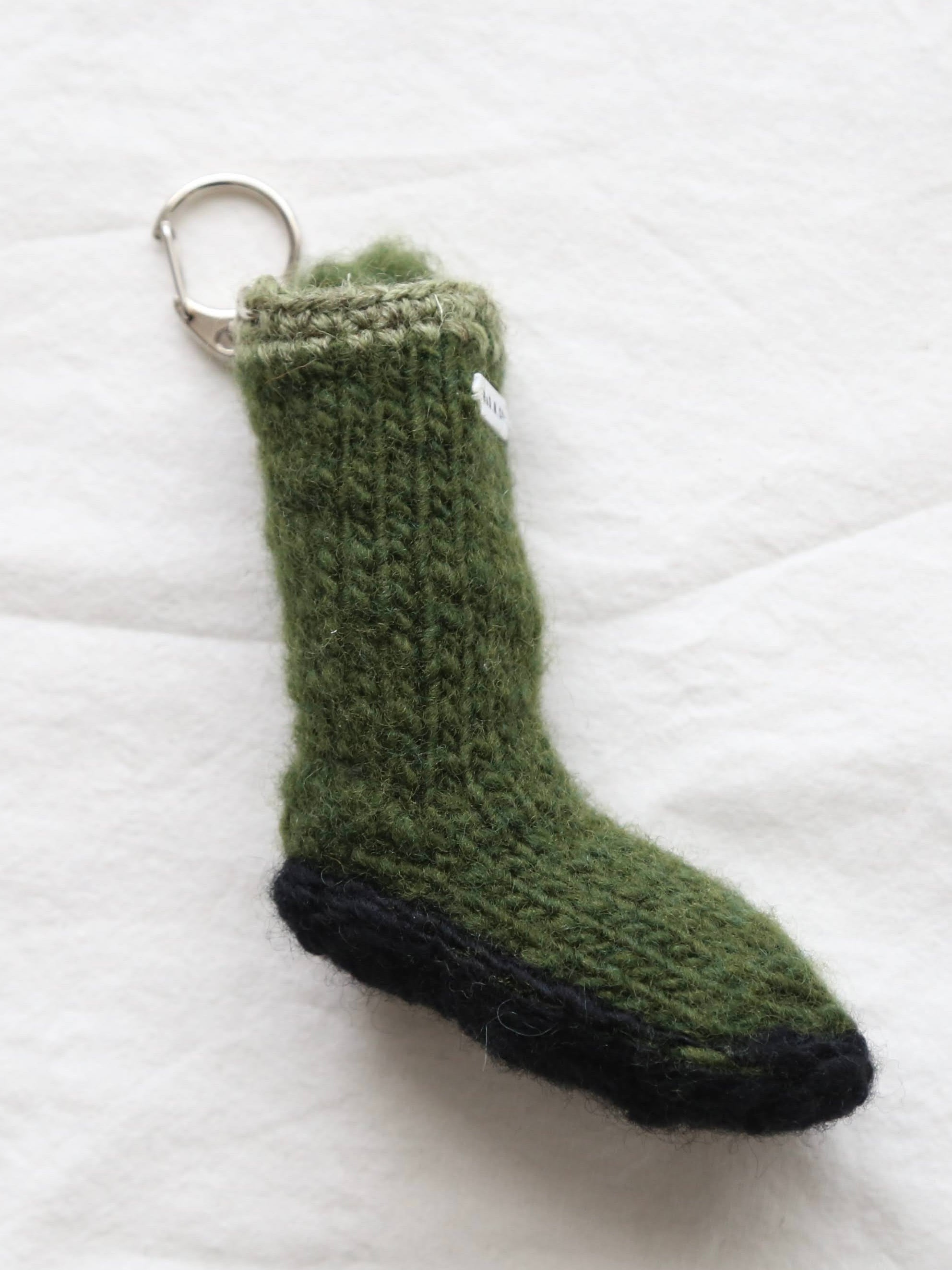 R&D.M.Co- グリーンブーツキーホルダー [7658]