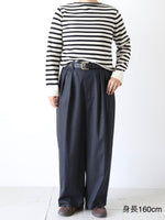 画像をギャラリービューアに読み込む, R&amp;D.M.Co- ボートネックプルオーバー [7072]
