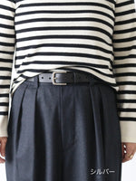 画像をギャラリービューアに読み込む, R&amp;D.M.Co- レザーベルト(30mm) [7686]
