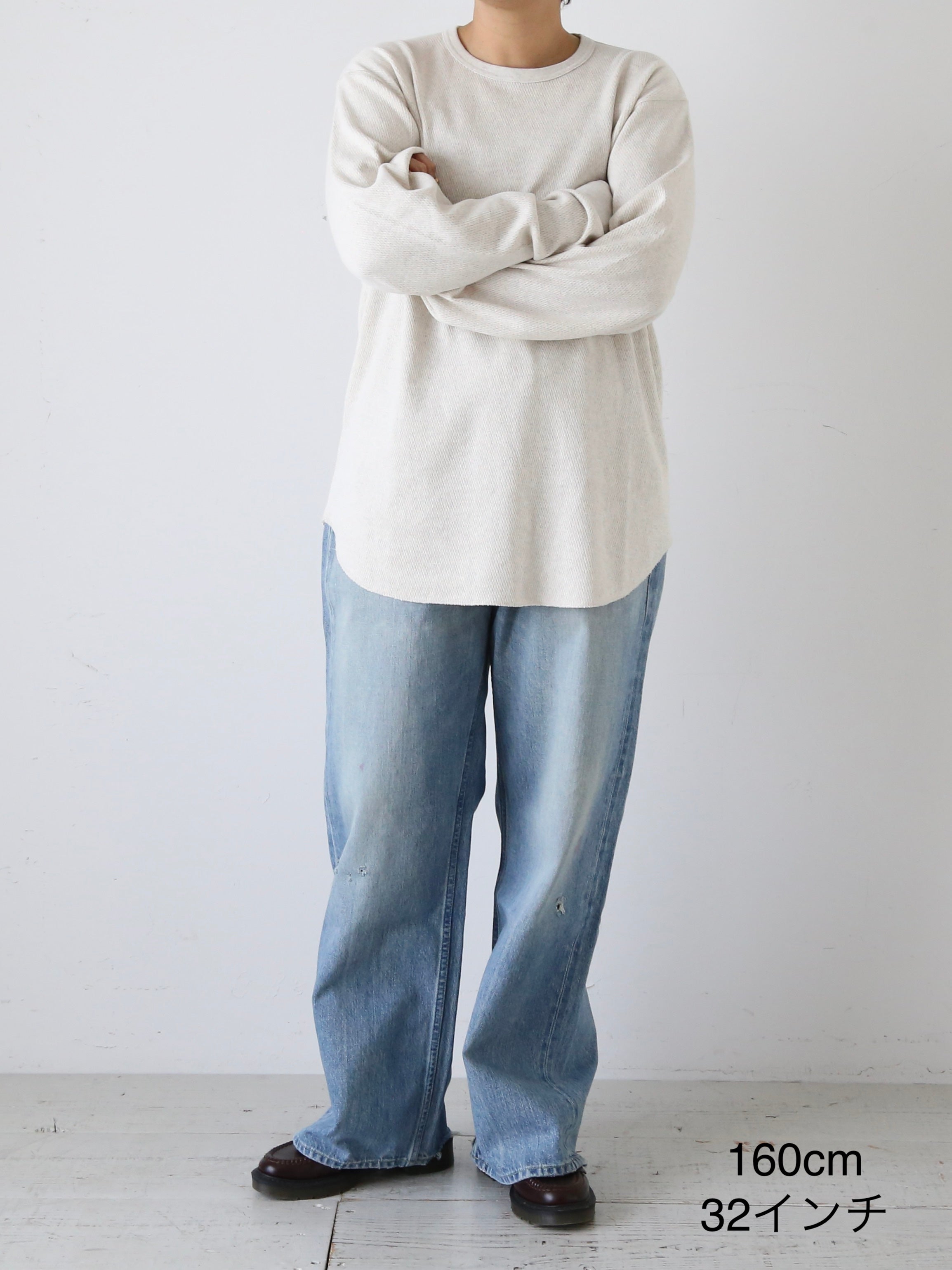 chimala チマラ MEN'S セルヴィッジデニム ディープライズバギー [S42