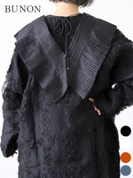 Load image into Gallery viewer, BUNON Tuck Ruffle Collar [BN2303]
