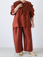 Load image into Gallery viewer, BUNON Tuck Ruffle Collar [BN2303]
