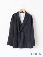 画像をギャラリービューアに読み込む, TOUJOURS ダブルブレステッドジャケット [YM43KJ01]
