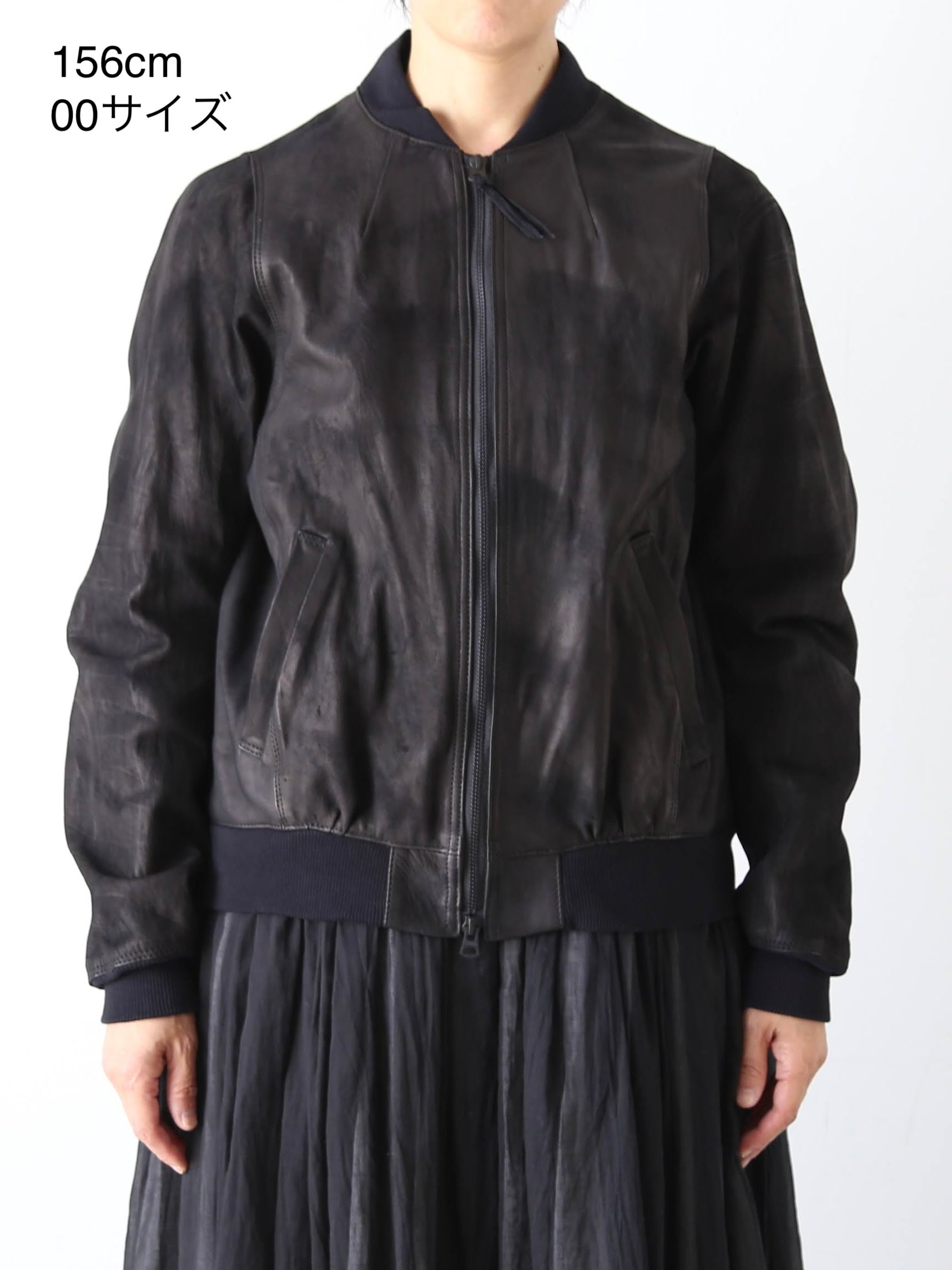 suzuki takayuki レザーブルゾン[T002-07] – CREER