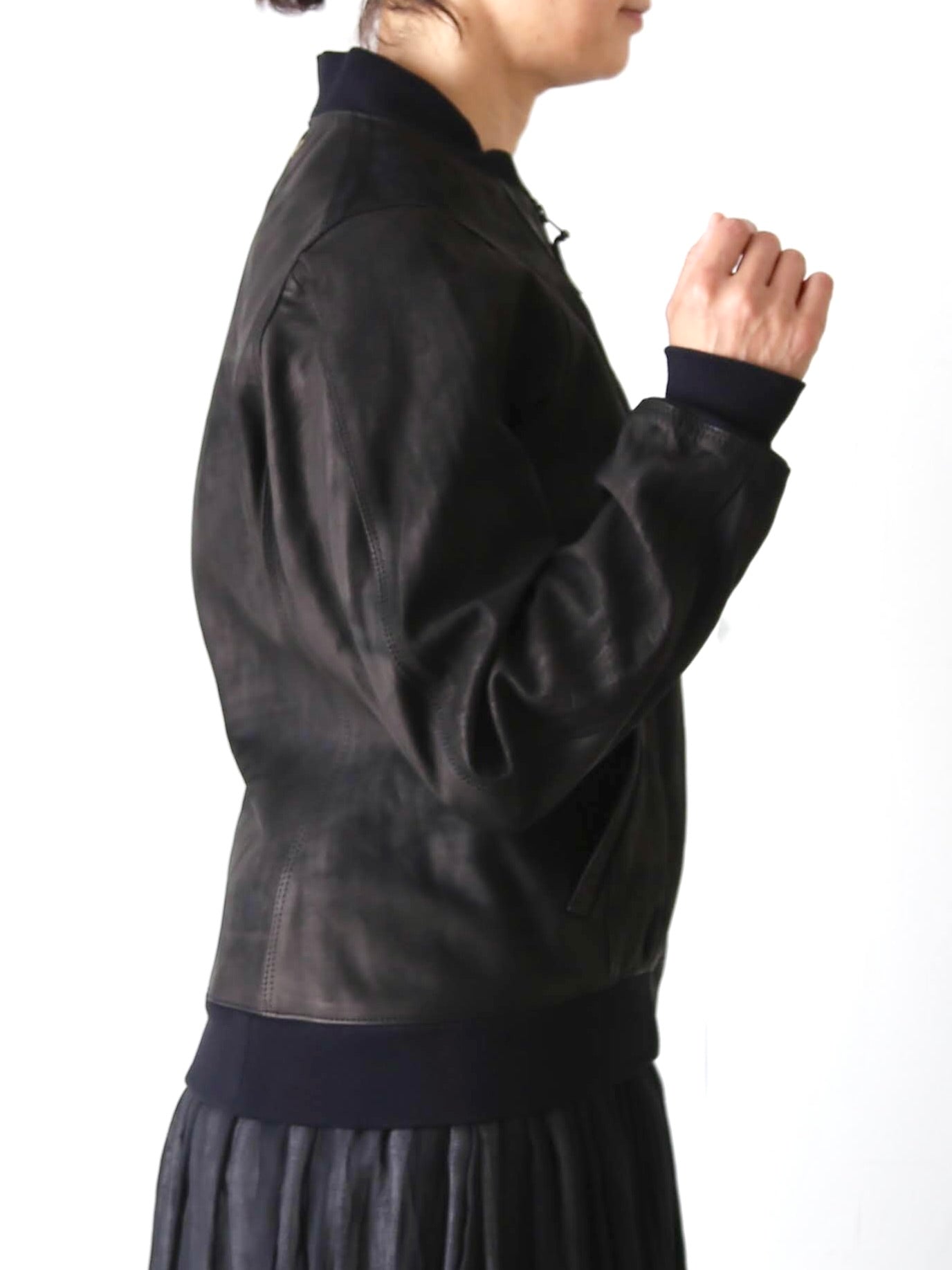 suzuki takayuki  レザーブルゾン[T002-07]