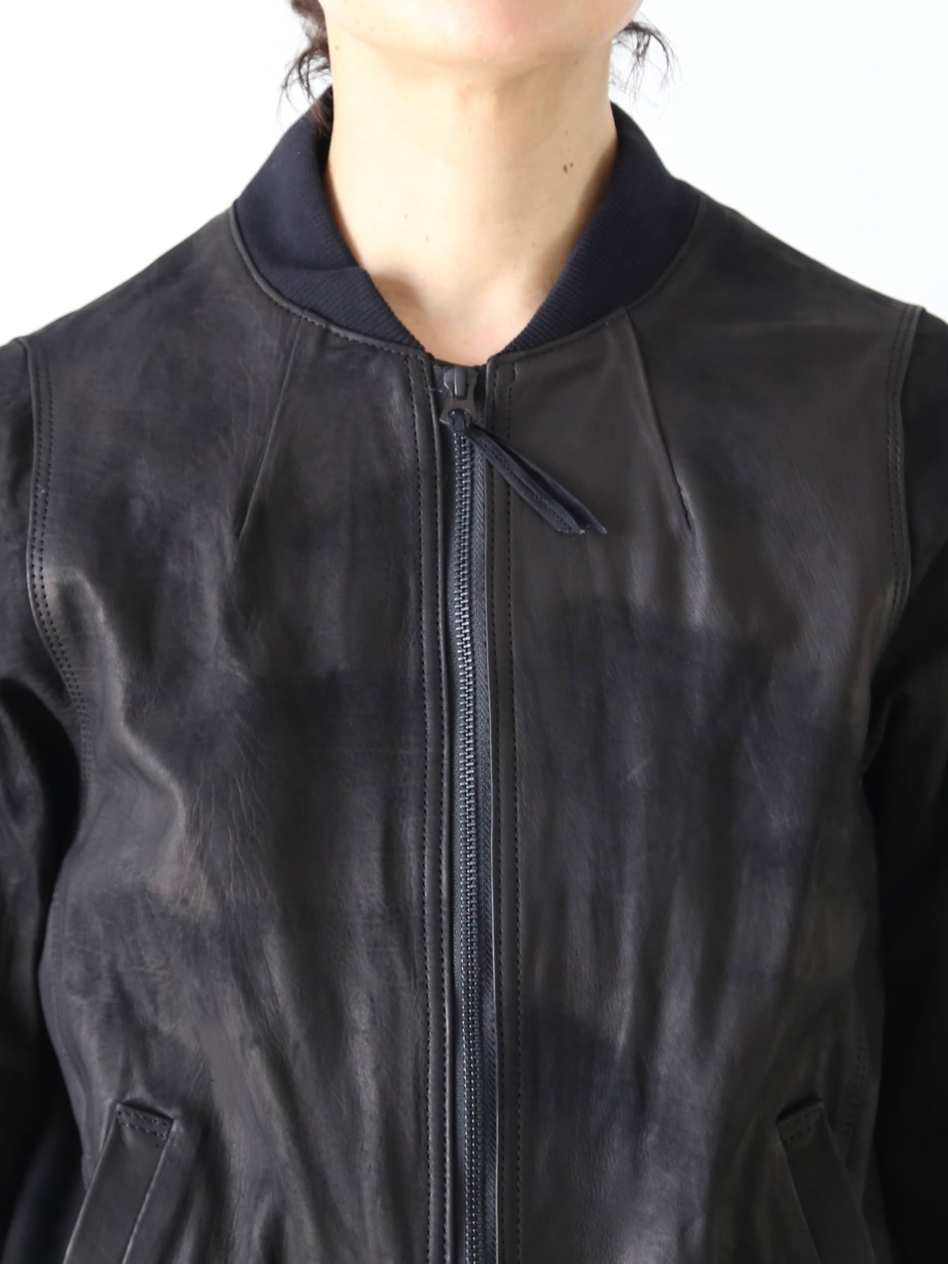 suzuki takayuki  レザーブルゾン[T002-07]