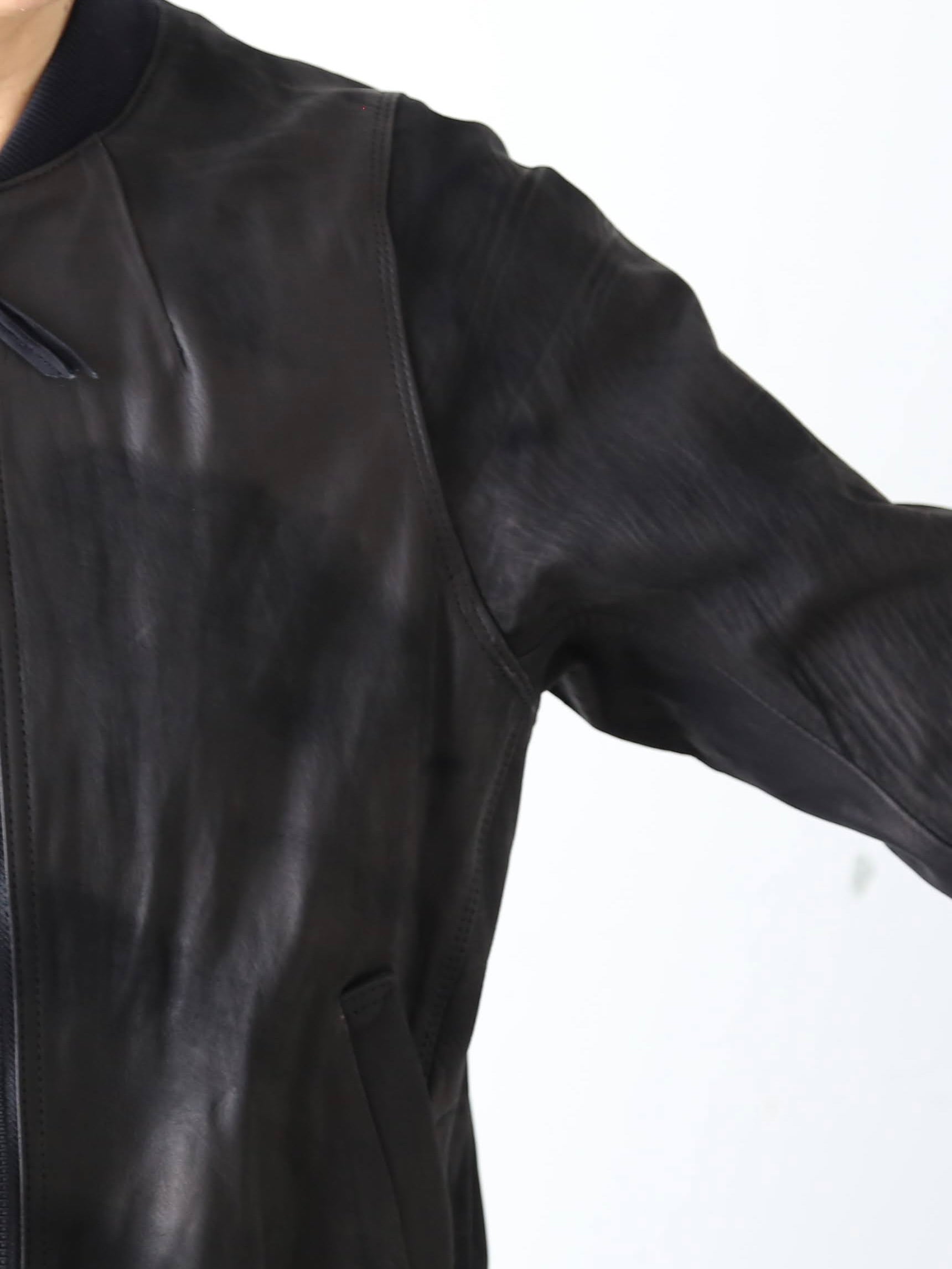 suzuki takayuki  レザーブルゾン[T002-07]