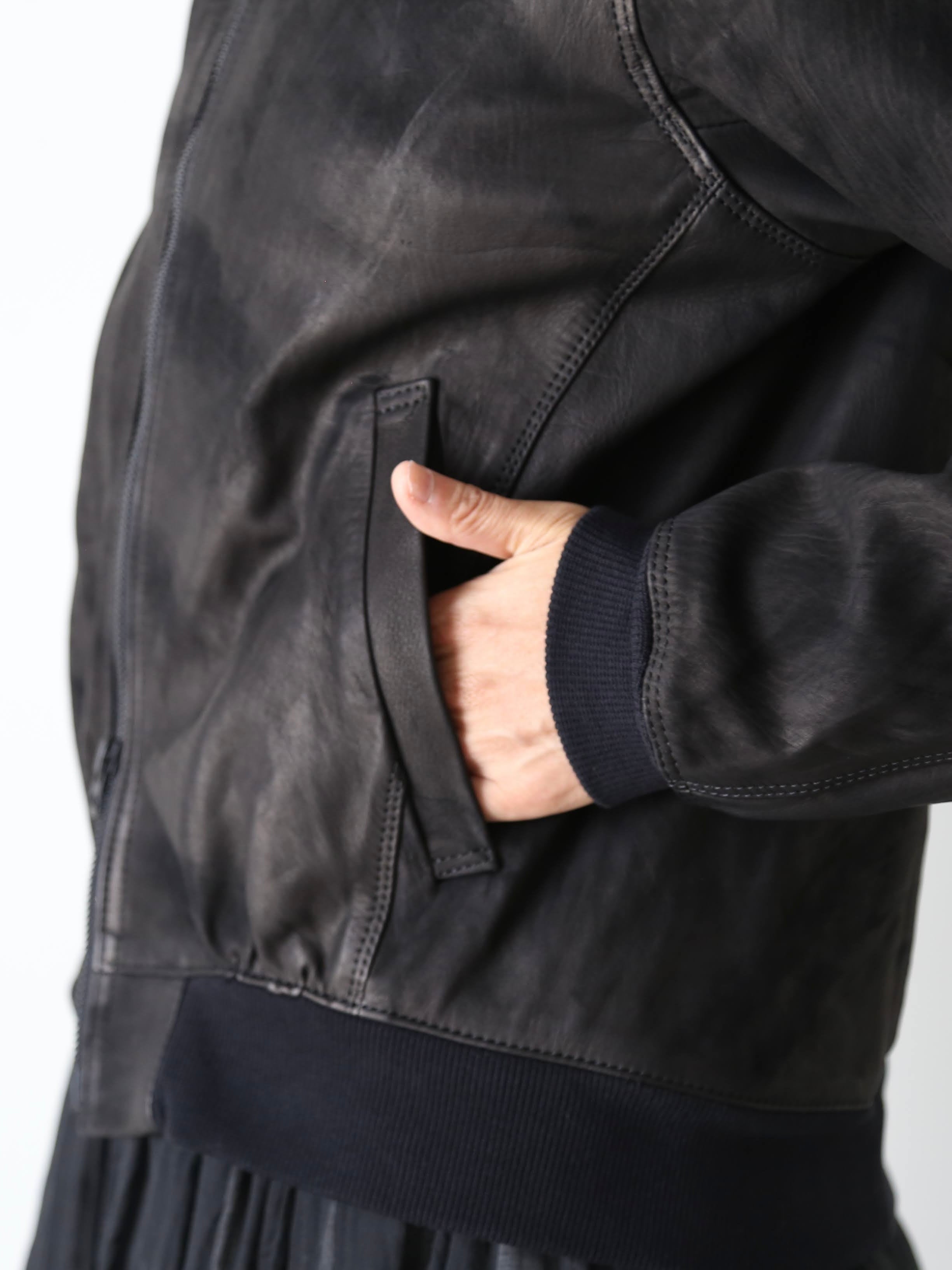 suzuki takayuki  レザーブルゾン[T002-07]