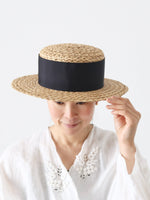 画像をギャラリービューアに読み込む, Mia Hat &amp; Accessory ストローカノティエ(Vintage)
