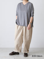 Load image into Gallery viewer, Veritecoeur 5-Color V-Neck Knit Sewn [ST-137]
