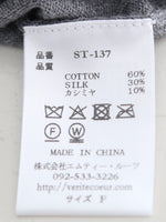 Load image into Gallery viewer, Veritecoeur 5-Color V-Neck Knit Sewn [ST-137]
