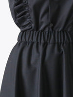 Load image into Gallery viewer, noir kei ninomiya ウールギャバジン×ナイロンチュールスカート [3R-S019-051]
