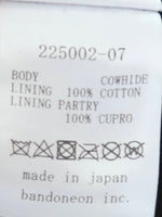 画像をギャラリービューアに読み込む, suzuki takayuki  レザーブルゾン[T002-07]
