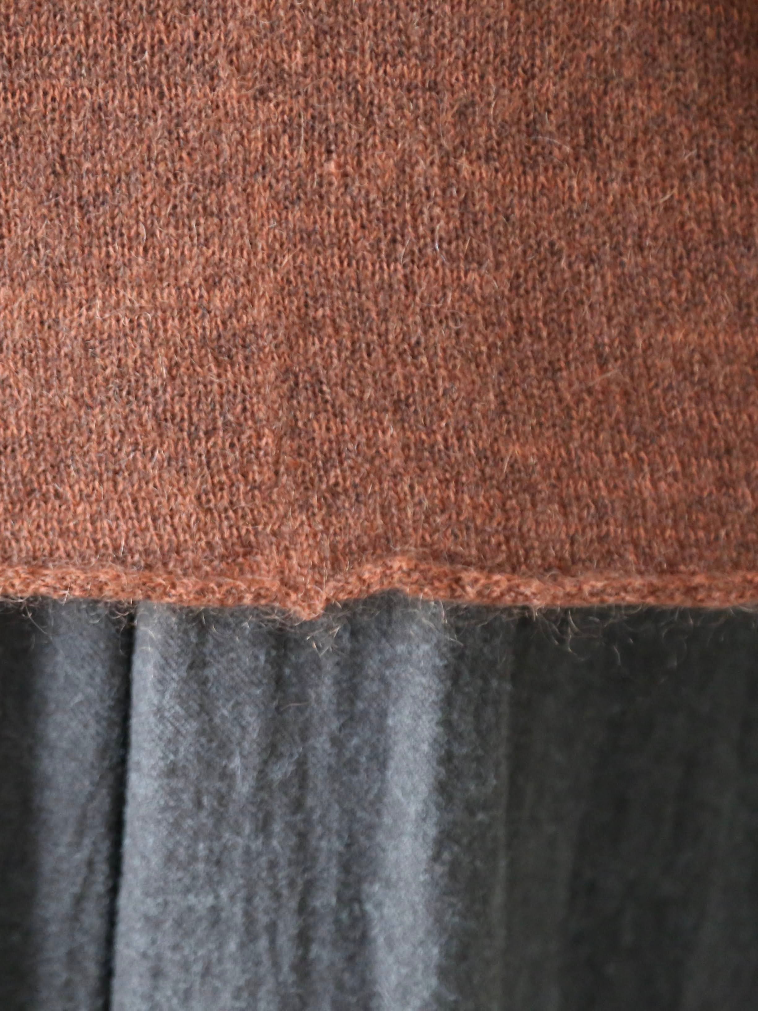 suzuki takayuki フリングニットケープ [A261-25]