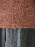 画像をギャラリービューアに読み込む, suzuki takayuki フリングニットケープ [A261-25]
