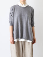 Load image into Gallery viewer, Veritecoeur 5-Color V-Neck Knit Sewn [ST-137]
