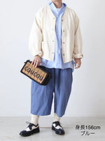 画像をギャラリービューアに読み込む, Veritecoeur ギャザーパンツ [ST-063]
