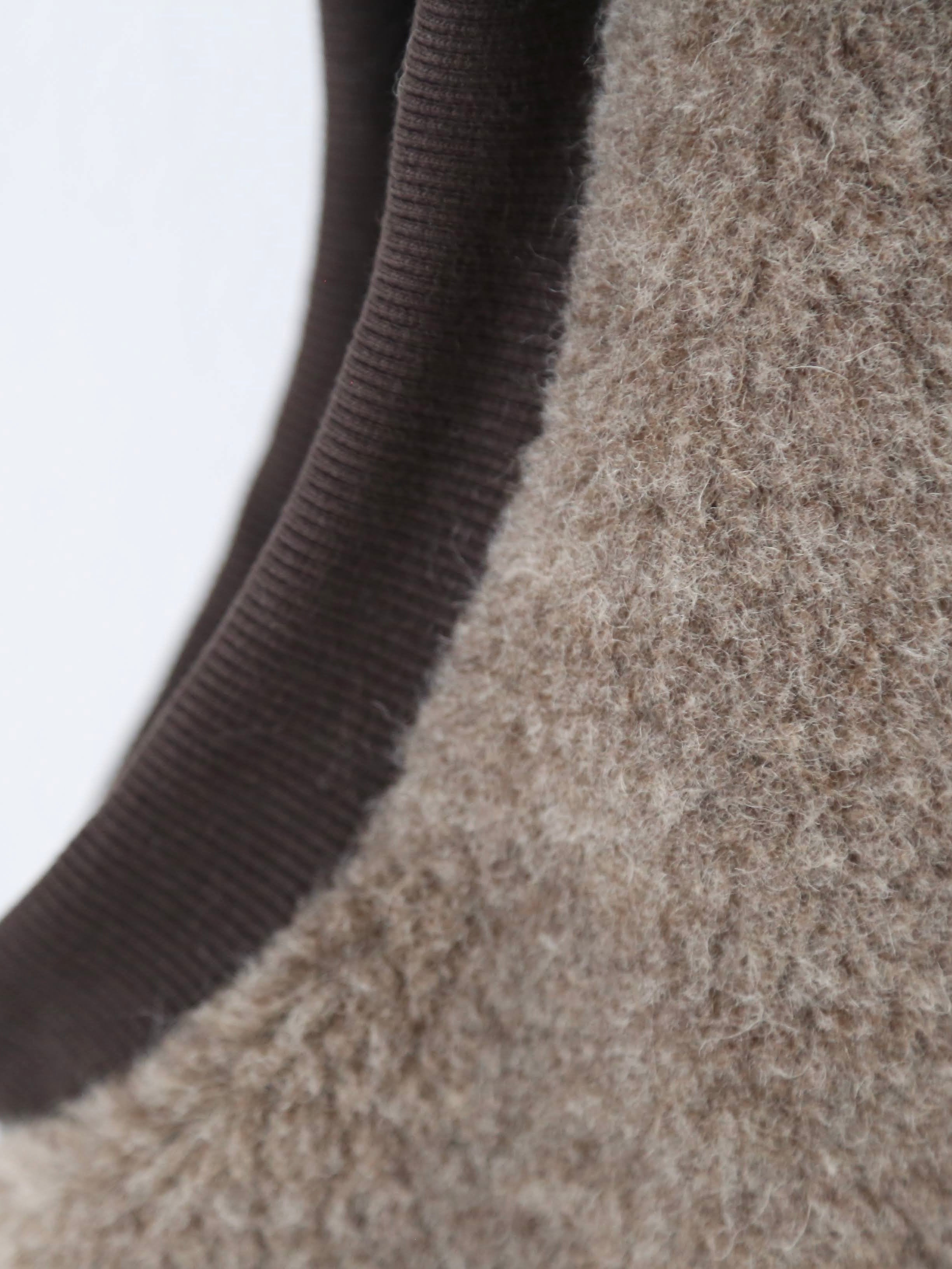 ebagos  スワンベスト ウールボア [55610]