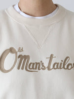 画像をギャラリービューアに読み込む, OLDMAN'S TAILOR  チェーンエンブロイダリーロゴスウェット [m1417]
