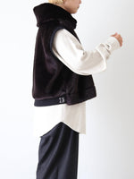 画像をギャラリービューアに読み込む, ebagos スワンベスト エコファー [55608]
