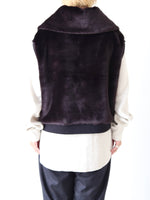 画像をギャラリービューアに読み込む, ebagos スワンベスト エコファー [55608]
