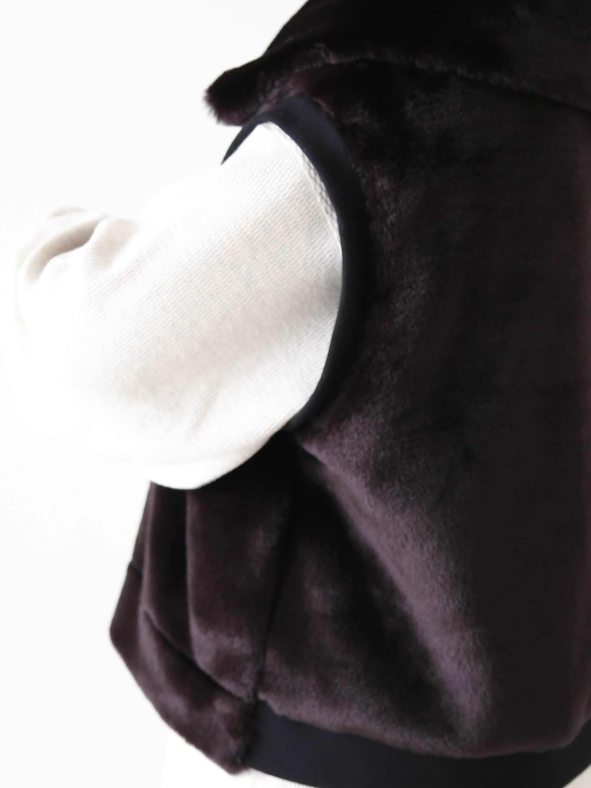 ebagos スワンベスト エコファー [55608]