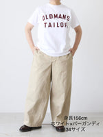 Load image into Gallery viewer, OLDMAN'S TAILOR OMT Flocky Print Short Sleeve Tee [m1237]
