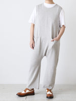 画像をギャラリービューアに読み込む, R&amp;D.M.Co- コットンカシミヤサロペット [5048]
