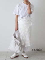 画像をギャラリービューアに読み込む, TOUJOURS オーバースカート [YM44NK02]
