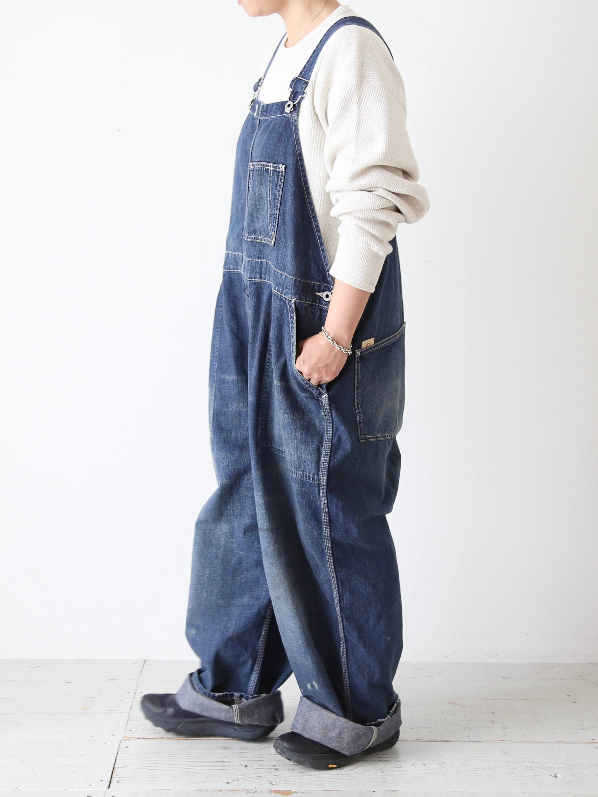 chimala  デニムオーバーオール [CS40-WP09A]