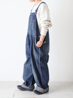 画像をギャラリービューアに読み込む, chimala  デニムオーバーオール [CS40-WP09A]
