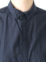 画像をギャラリービューアに読み込む, TOUJOURS  ランダムプリーツハーフスリーブシャツドレス[MM44QD03]
