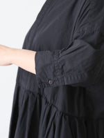 画像をギャラリービューアに読み込む, TOUJOURS  ランダムプリーツハーフスリーブシャツドレス[MM44QD03]
