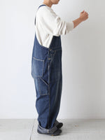 画像をギャラリービューアに読み込む, chimala  デニムオーバーオール [CS40-WP09A]
