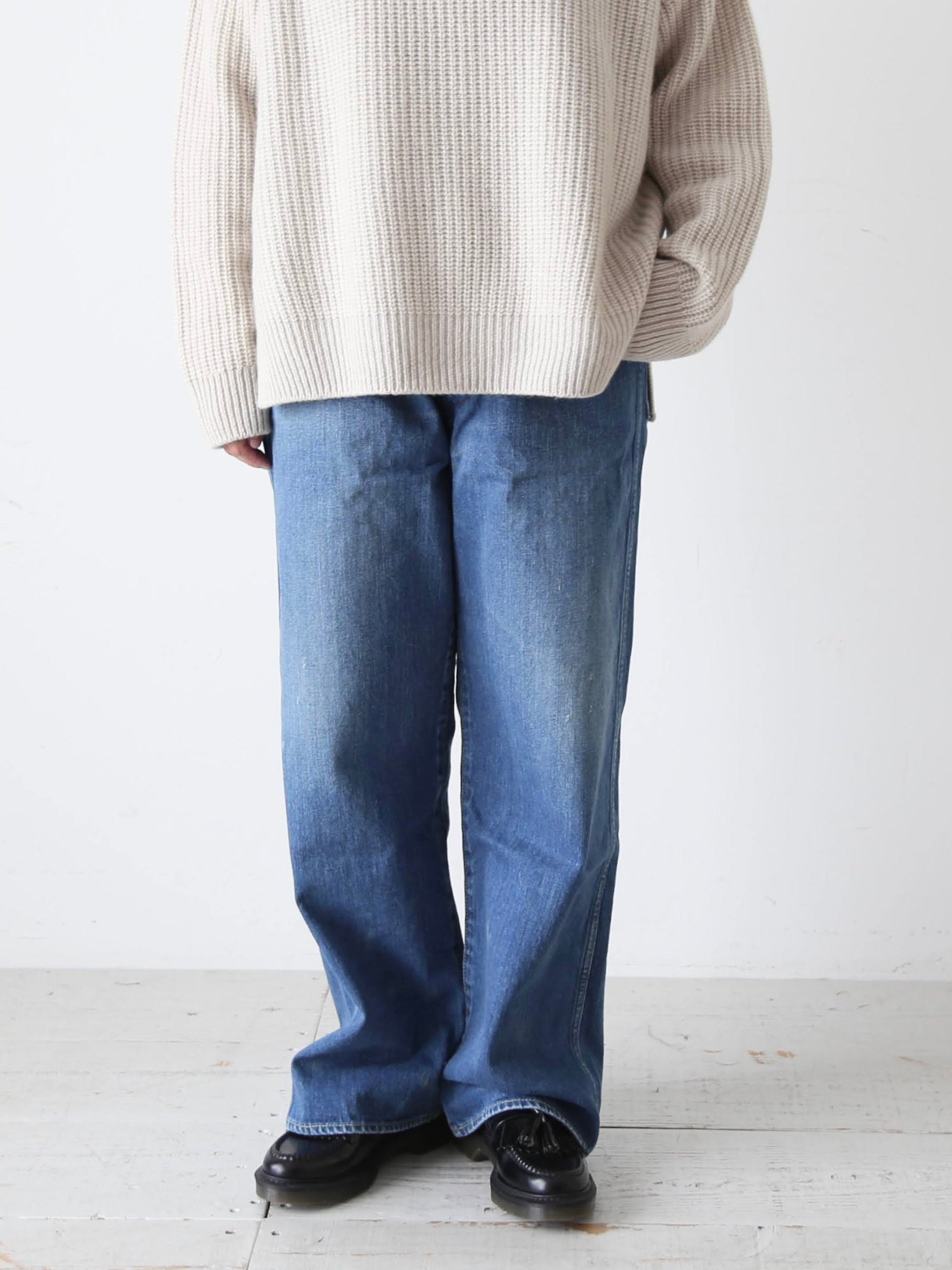 chimala Wウィズデニムウエストアジャスタブルパンツ [CS40-MP10A]