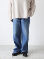 画像をギャラリービューアに読み込む, chimala Wウィズデニムウエストアジャスタブルパンツ [CS40-MP10A]
