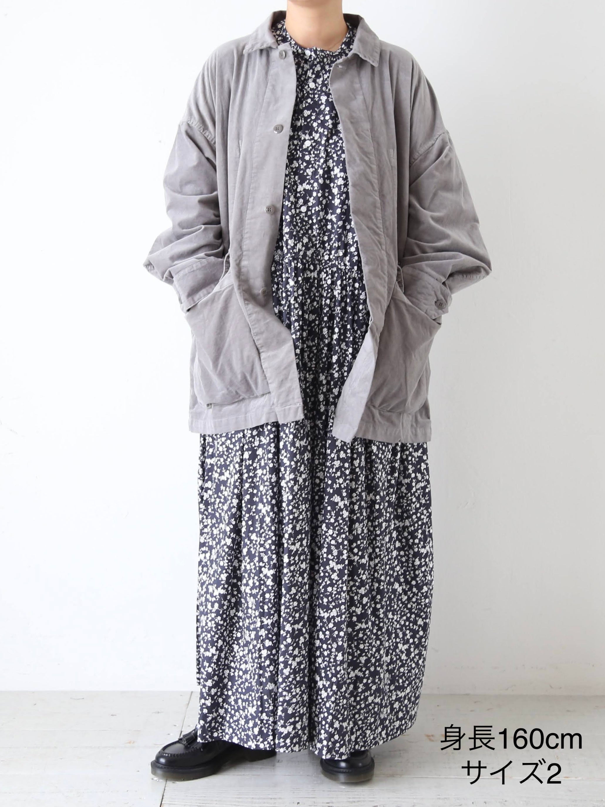 TOUJOURS  クラシックギャザードドレス [YM43FD03]