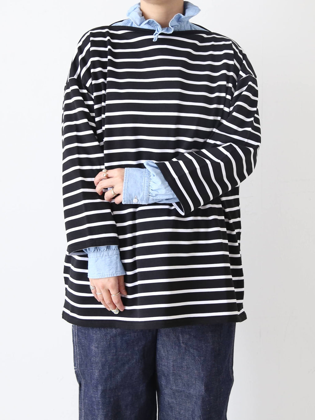 トゥジュー 24SS ハーフスリーブビッグカバーオールシャツ グレー TOUJOURS トゥジュー 日本 ナチュラル服・リネン・ワンピース – タグ