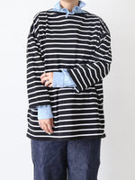 画像をギャラリービューアに読み込む, TOUJOURS バスクシャツ [ZM44XC01]
