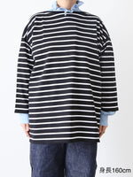 画像をギャラリービューアに読み込む, TOUJOURS バスクシャツ [ZM44XC01]
