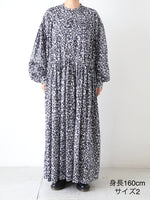 画像をギャラリービューアに読み込む, TOUJOURS  クラシックギャザードドレス [YM43FD03]
