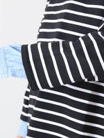 画像をギャラリービューアに読み込む, TOUJOURS バスクシャツ [ZM44XC01]
