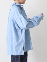 画像をギャラリービューアに読み込む, TOUJOURS ラッフルシャツ [HM44DS03]
