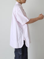 画像をギャラリービューアに読み込む, TOUJOURS ハーフスリーブバギーボタンダウンシャツ [MM44CS02]
