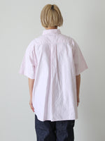 画像をギャラリービューアに読み込む, TOUJOURS ハーフスリーブバギーボタンダウンシャツ [MM44CS02]
