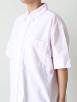 画像をギャラリービューアに読み込む, TOUJOURS ハーフスリーブバギーボタンダウンシャツ [MM44CS02]
