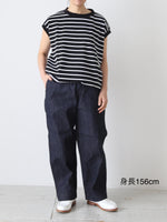 画像をギャラリービューアに読み込む, TOUJOURS スリーブレストリムTシャツ [ZM44XC03]
